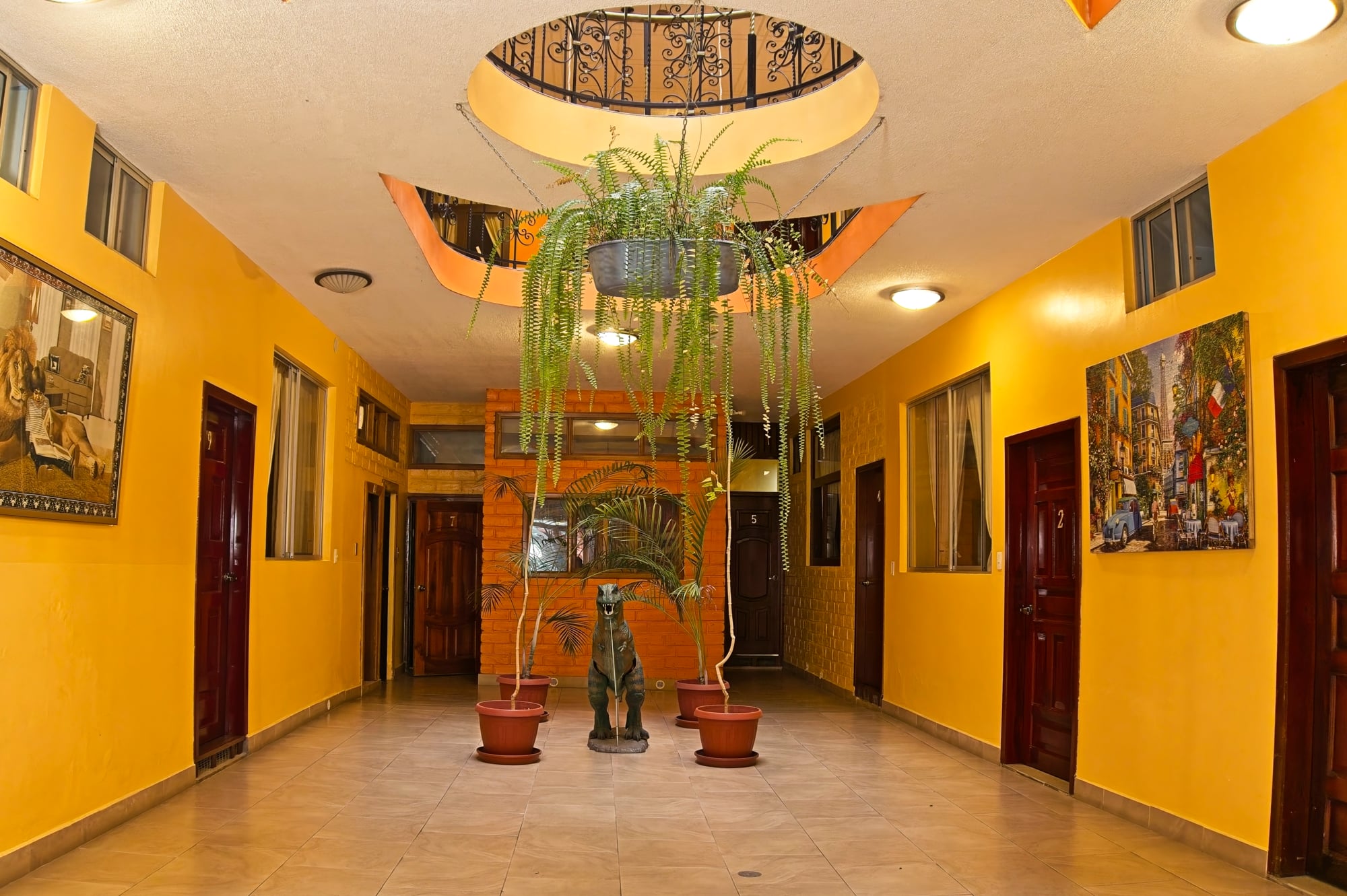 Interiores acogedores de Hostal San Pedro