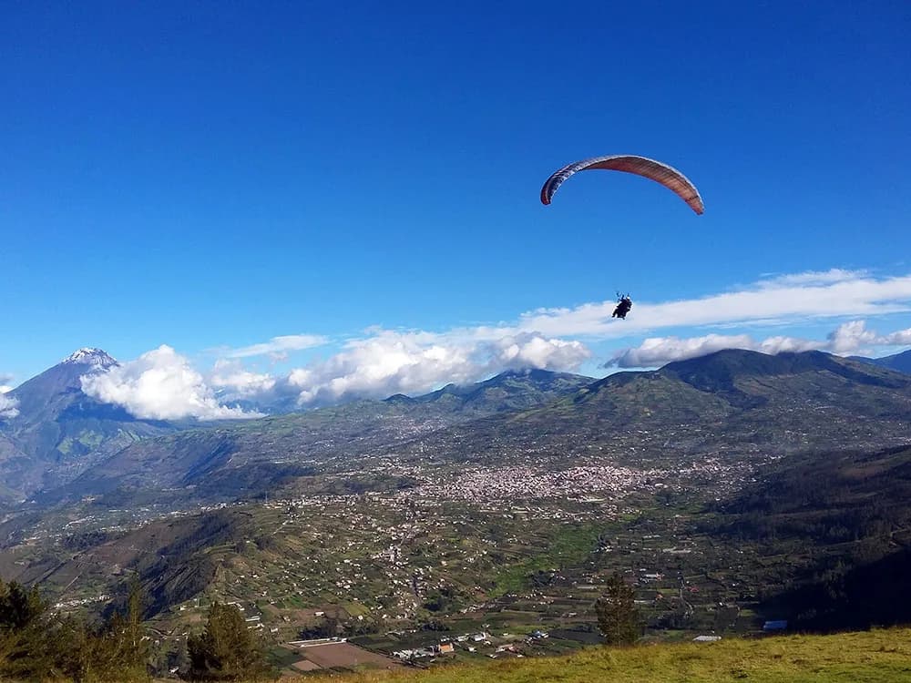 Paisaje de los Andes ecuatorianos
